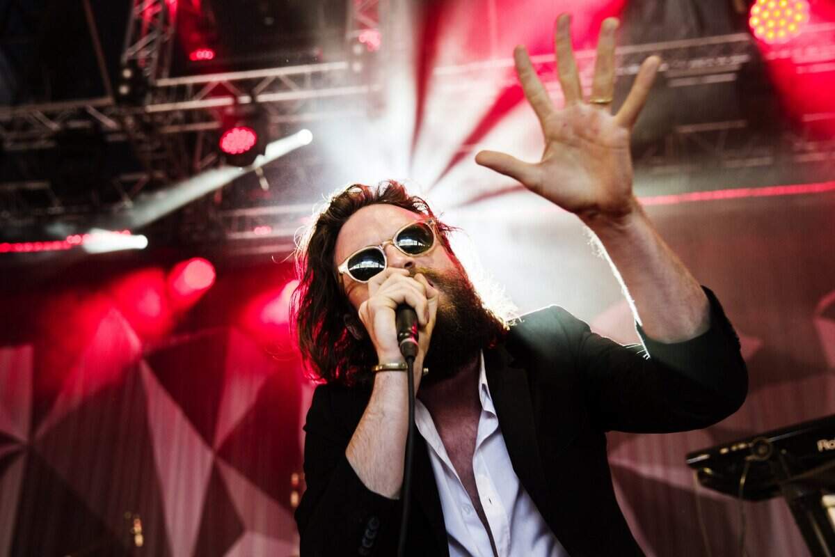 Singer-songwriter Father John Misty, aka Joshua Tillman, will perform Aug. 9 at Arvest Bank Theatre at the Midland.