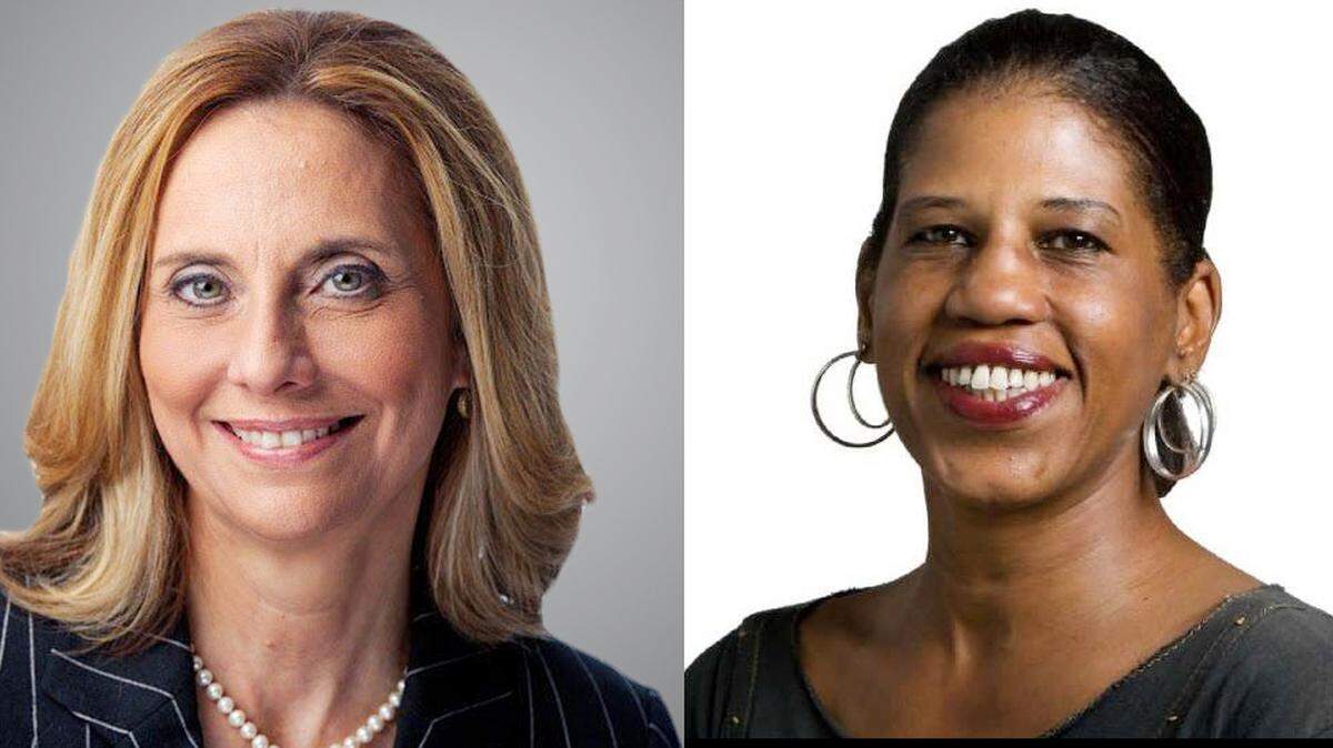 Melinda Henneberger, left, and Mará Rose Williams