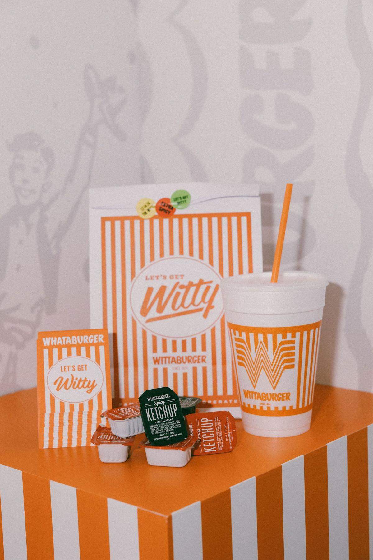 Whataburger became Wittaburger.