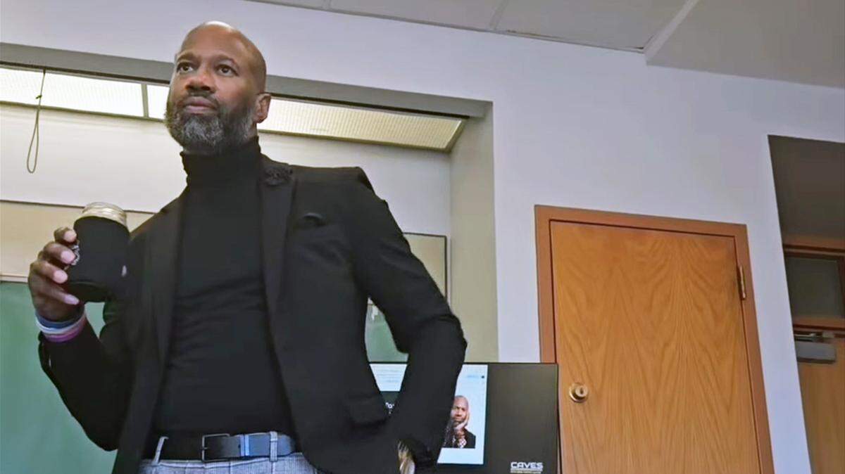 Toriano Porter at the University of Missouri’s 2024 Journalism Day