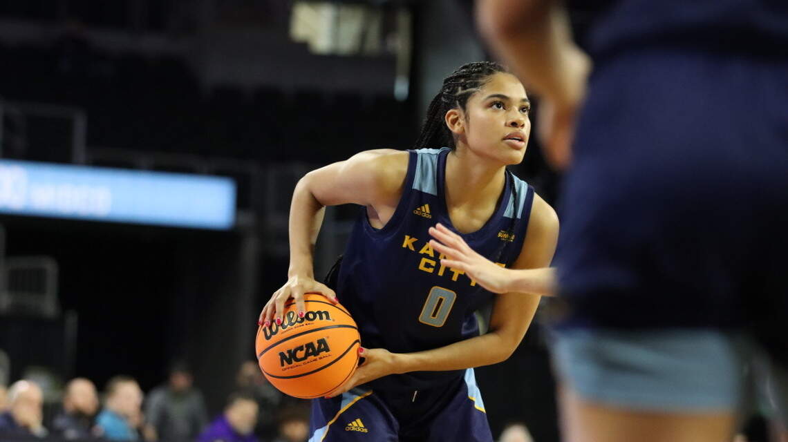 Kansas City Roos women pull another upset in the Summit League basketball tournament