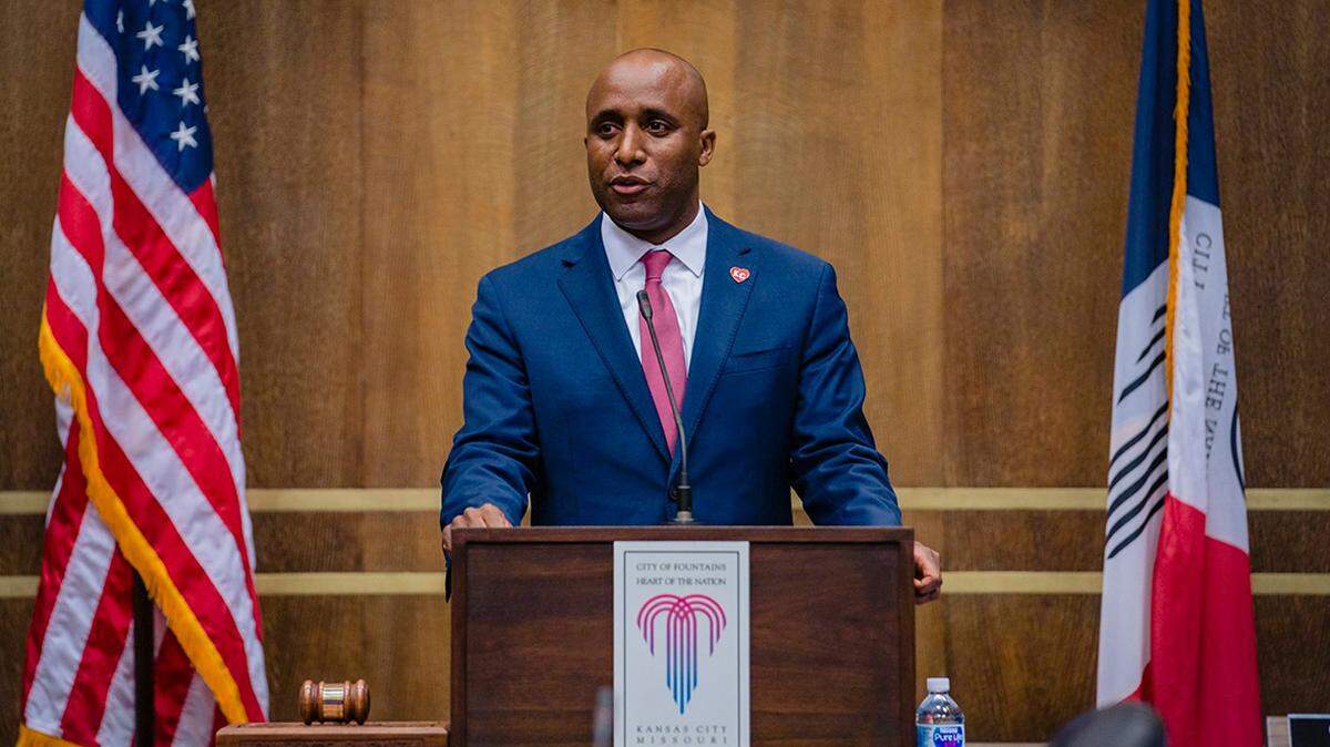 Kansas City Mayor Quinton Lucas