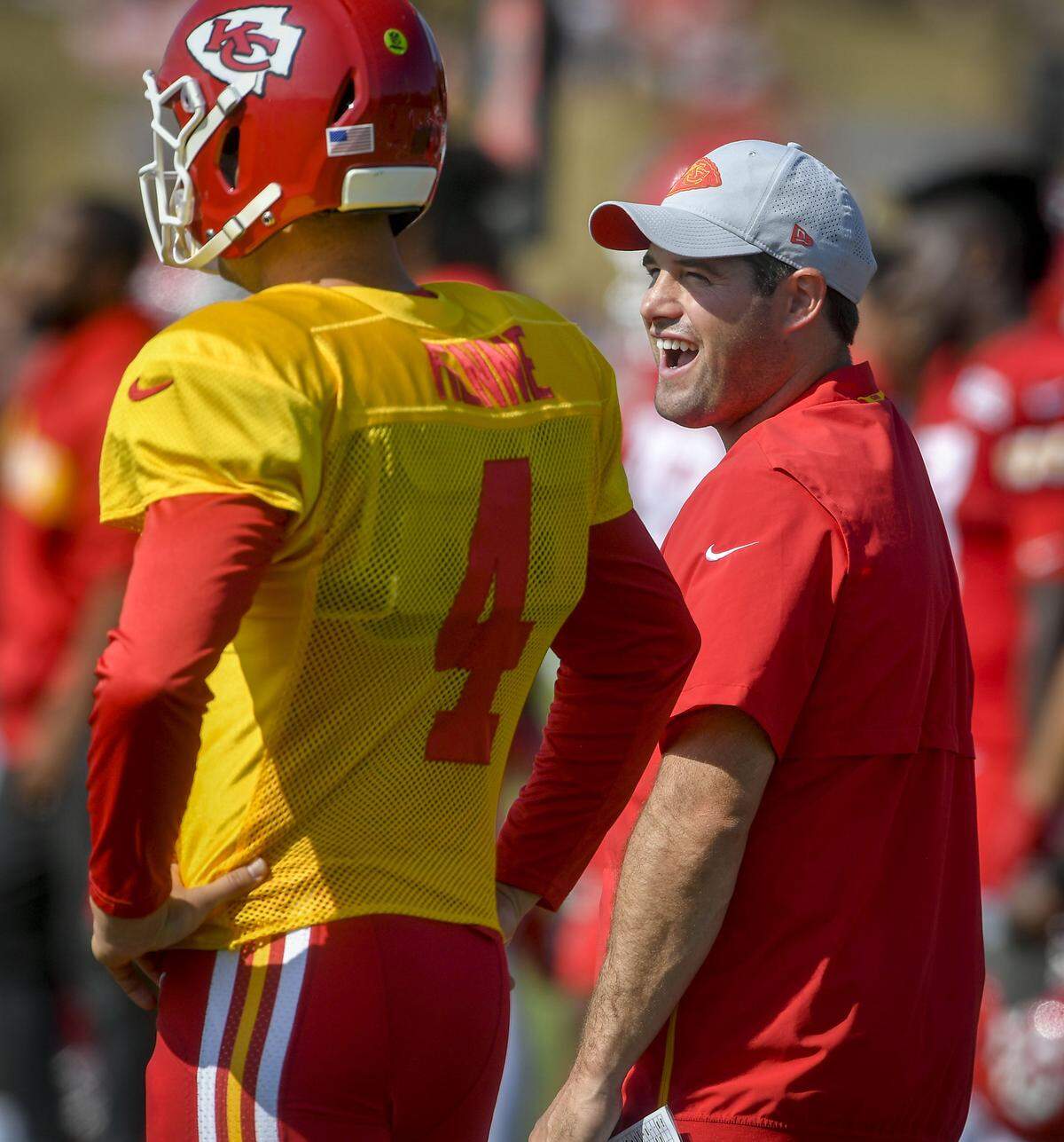 Having one arm hasn’t deterred Ellett from pursuing his dream of coaching in the NFL.
