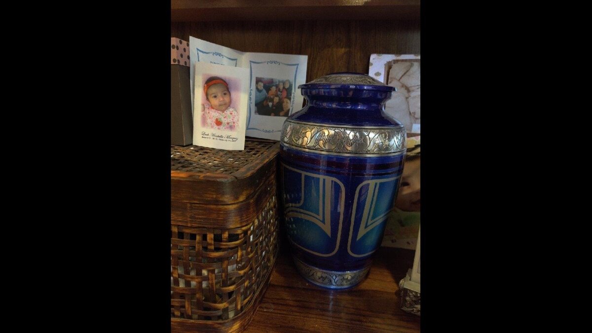 Joey Marquez was a fan of low-rider cars. The urn containing his remains is made of car metal.