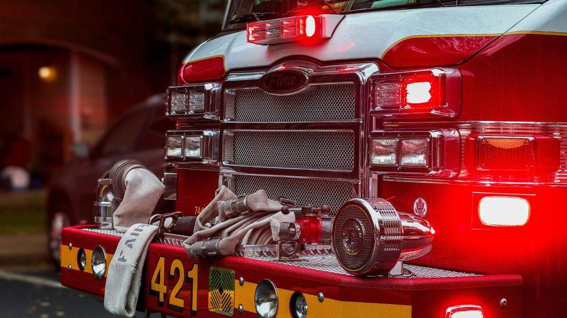A landlord starting a fire to the apartment he owned while playing a Billy Joel song.