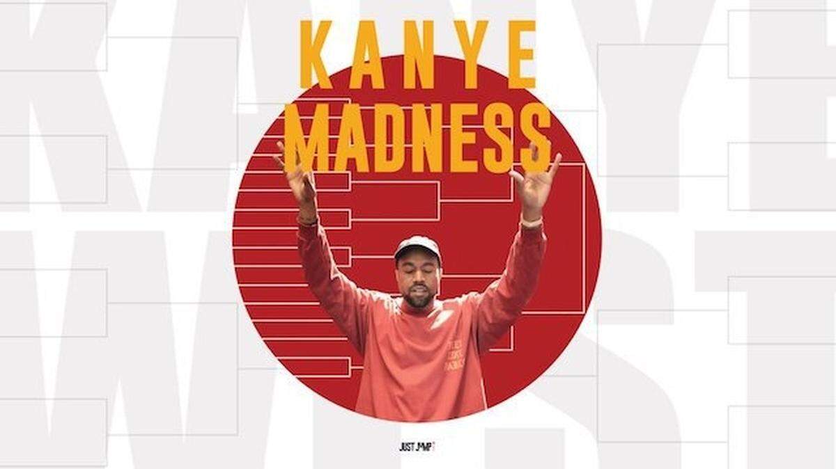 The Kanye Madness bracket, created by 610 Sports Radio host Carrington Harrison and friends, took over Twitter on Selection Sunday in the hours before the announcement of the 68-team field of the annual NCAA men's basketball tournament.