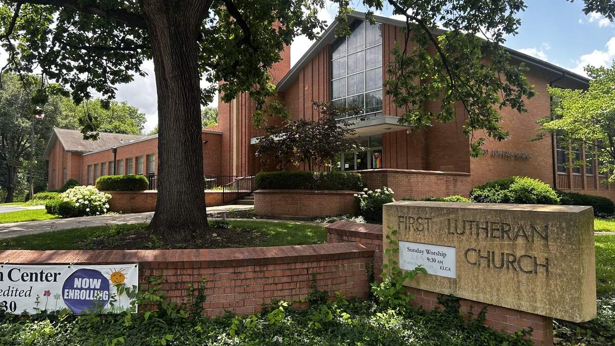 First Lutheran Church, at 6400 State Line Road in Mission Hills. The city recently purchased the property.