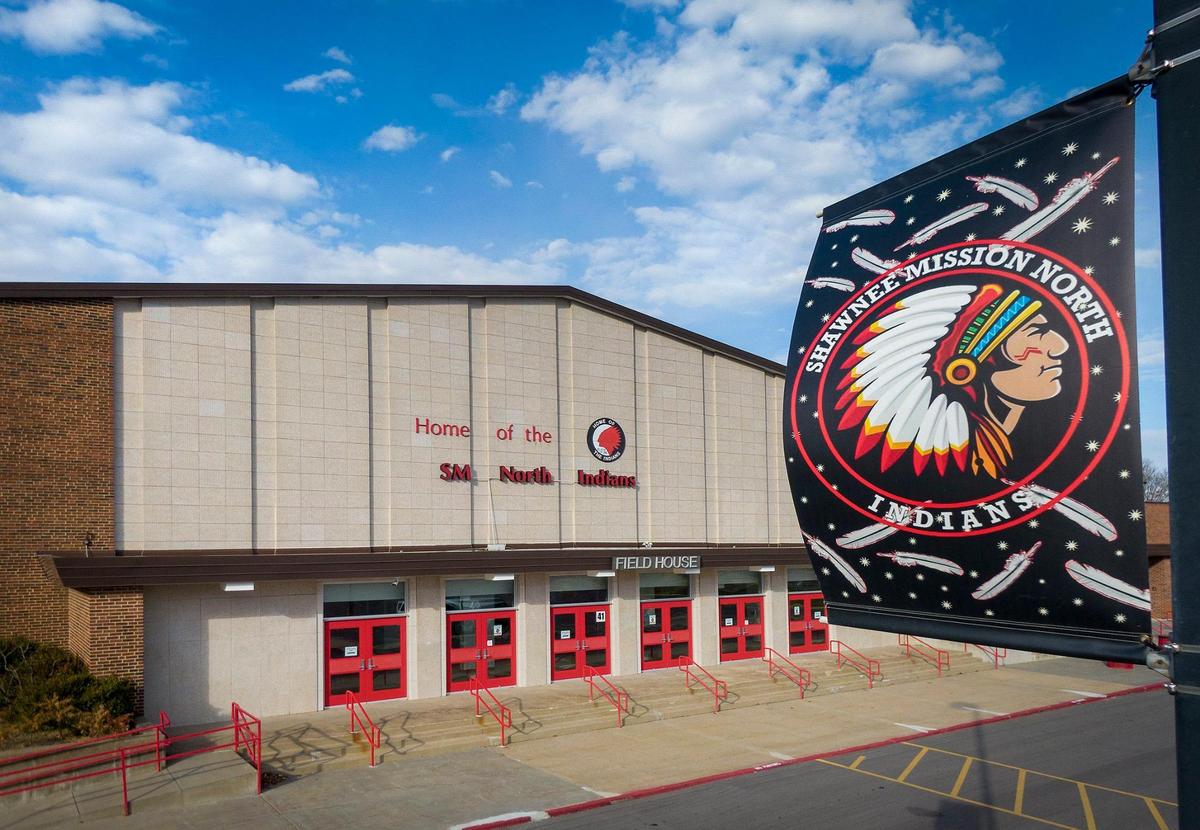 Thousands of former and current students and Johnson County residents are petitioning for the Shawnee Mission school district to change the Indians mascot at Shawnee Mission North High School. Banners that some might consider inappropriate hang outside the school’s field house.