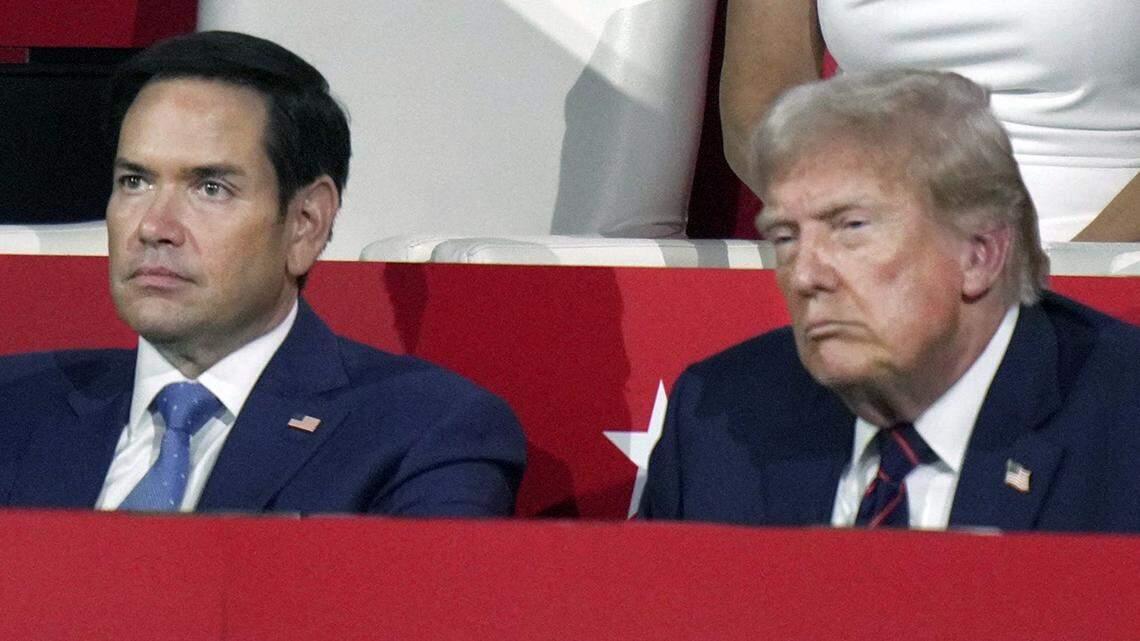 Sen. Marco Rubio and President-elect Donald Trump formed a working partnership after the 2016 election.