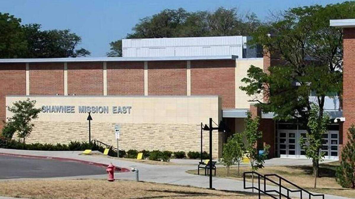 Shawnee Mission East High School in Prairie Village.