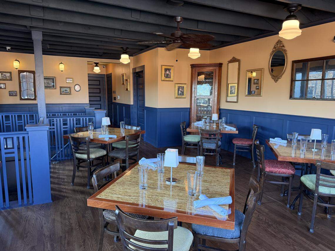 The Parker Hollow has an old world look, occupying a 175-year-old building and the former home of Frank’s.