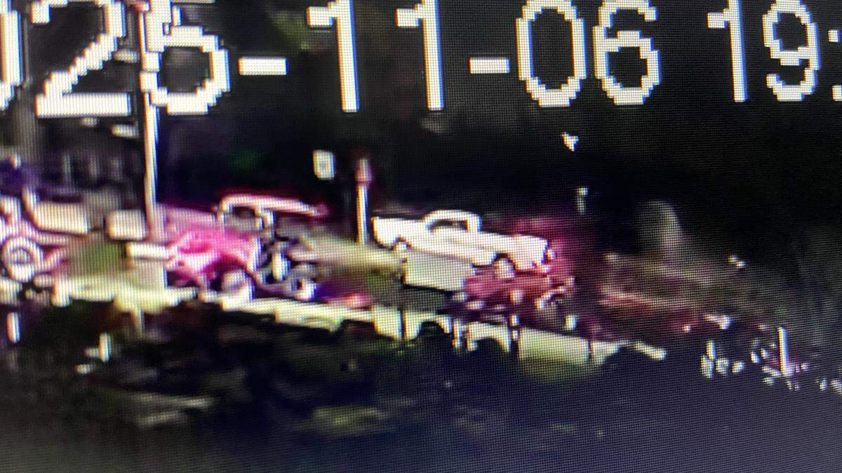 Authorities believe this white or light-colored truck was involved in a fatal hit-and-run incident just north of Lawrence in the 1700 block of East 1500 Road Thursday evening. Anyone who may have information about the driver is being asked to contact the Douglas County Sheriff’s Office.