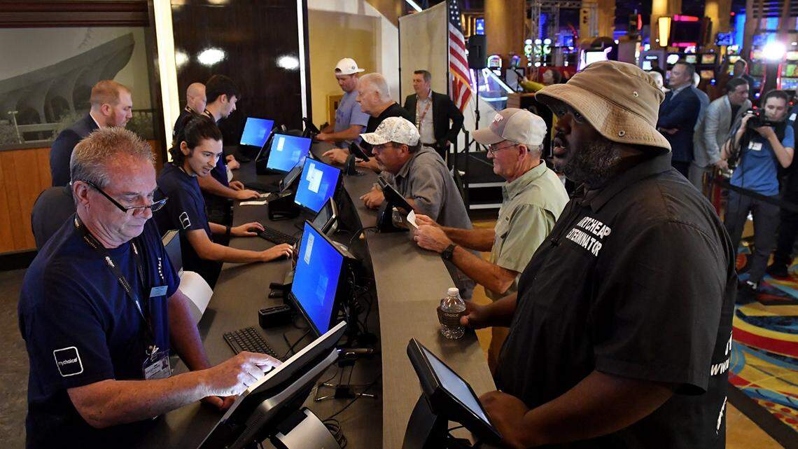 Legalized sports betting in Kansas began in 2022.