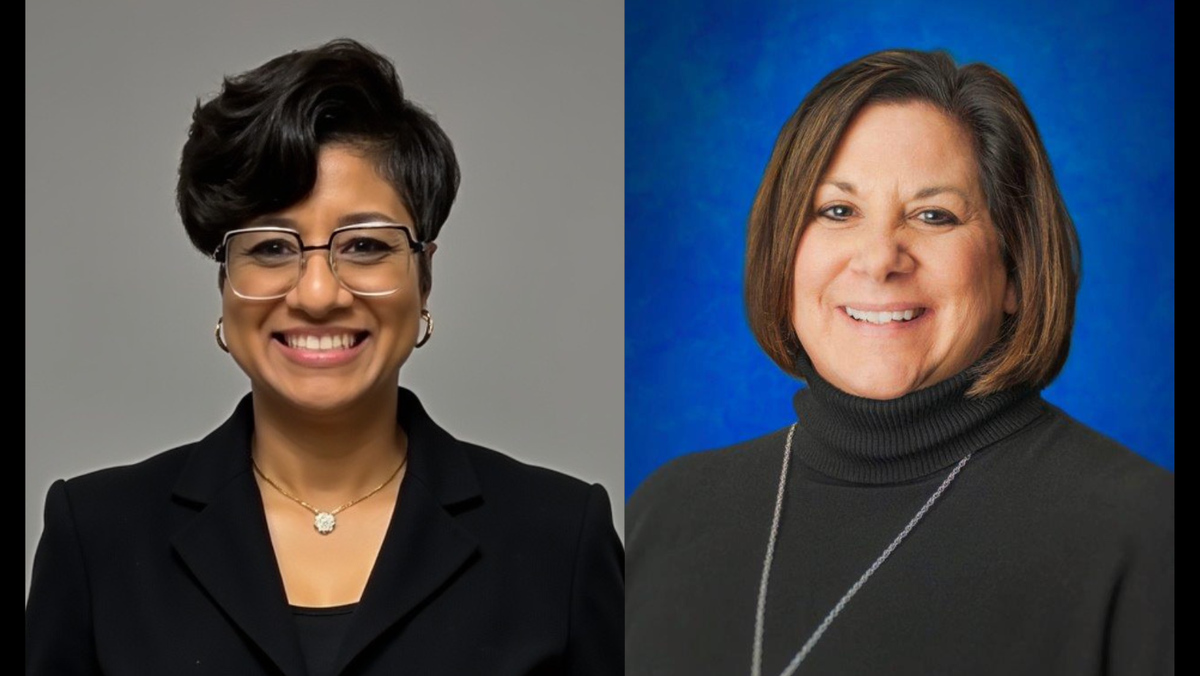 Christal Watson (left) and Rose Mulvany Henry (right)