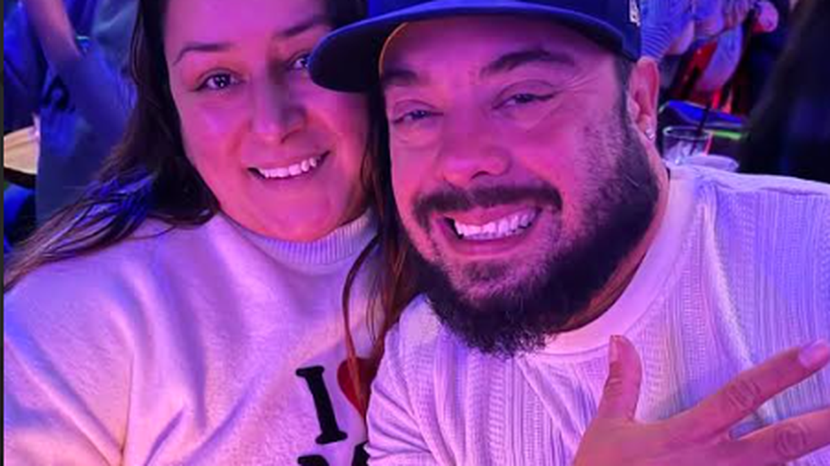 Lourdes Perez Rojo and Victor Roman