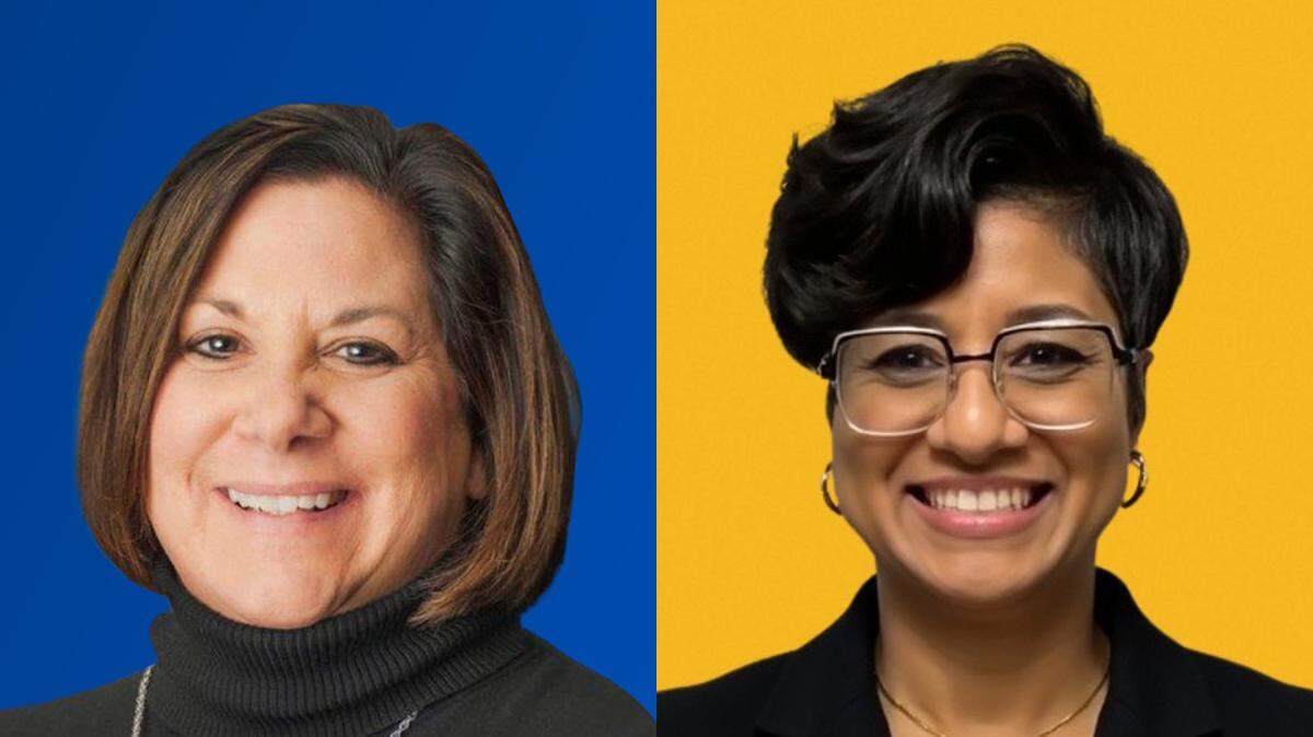 Rose Mulvany Henry and Christal Watson.