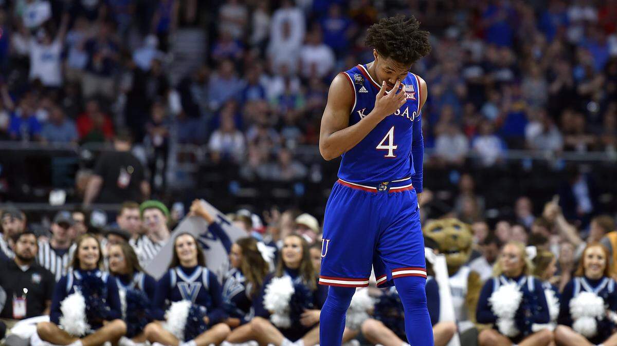 On Saturday night, Devonté Graham played his last game for KU.
