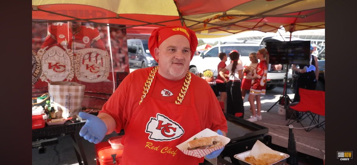 Chad Comeau has tailgated at Arrowhead for 17 years.