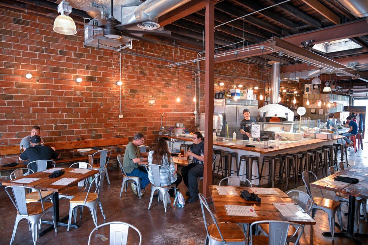 Il Lazzarone, a Neapolitan pizzeria, is a favorite hangout of Kansas City Chiefs players and fans during training camp in St. Joseph.