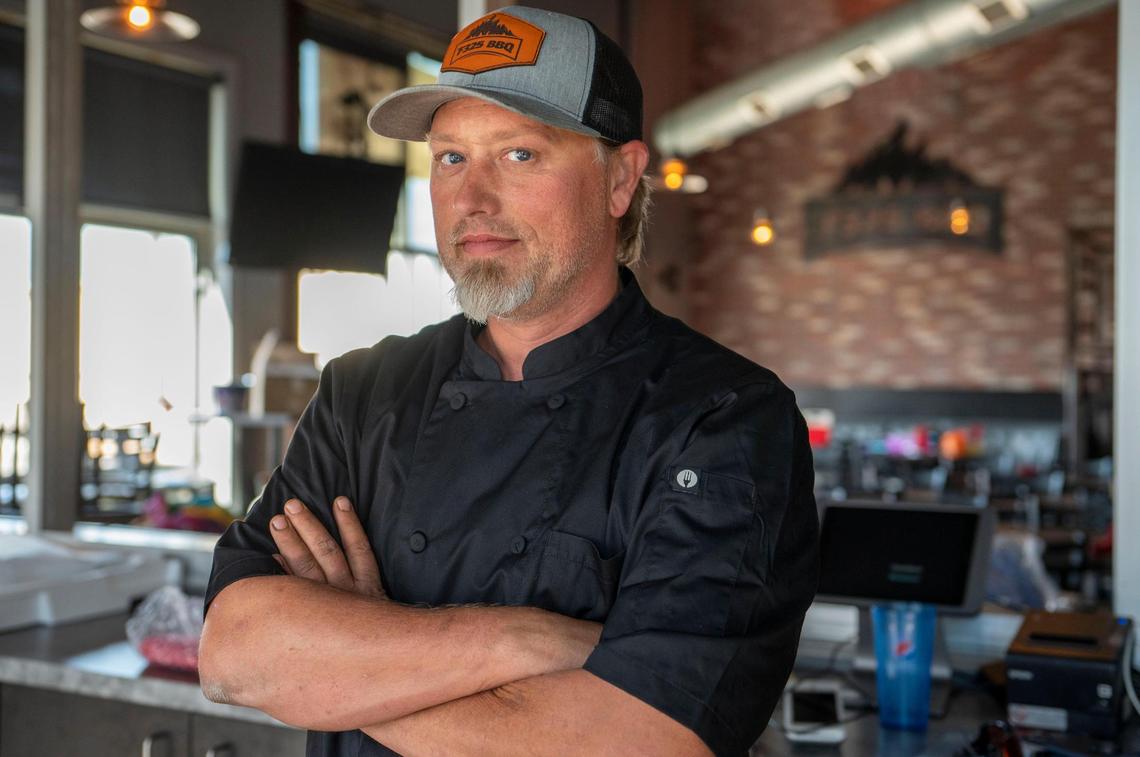 James Huey, co-owner at F325 BBQ in North Kansas City.