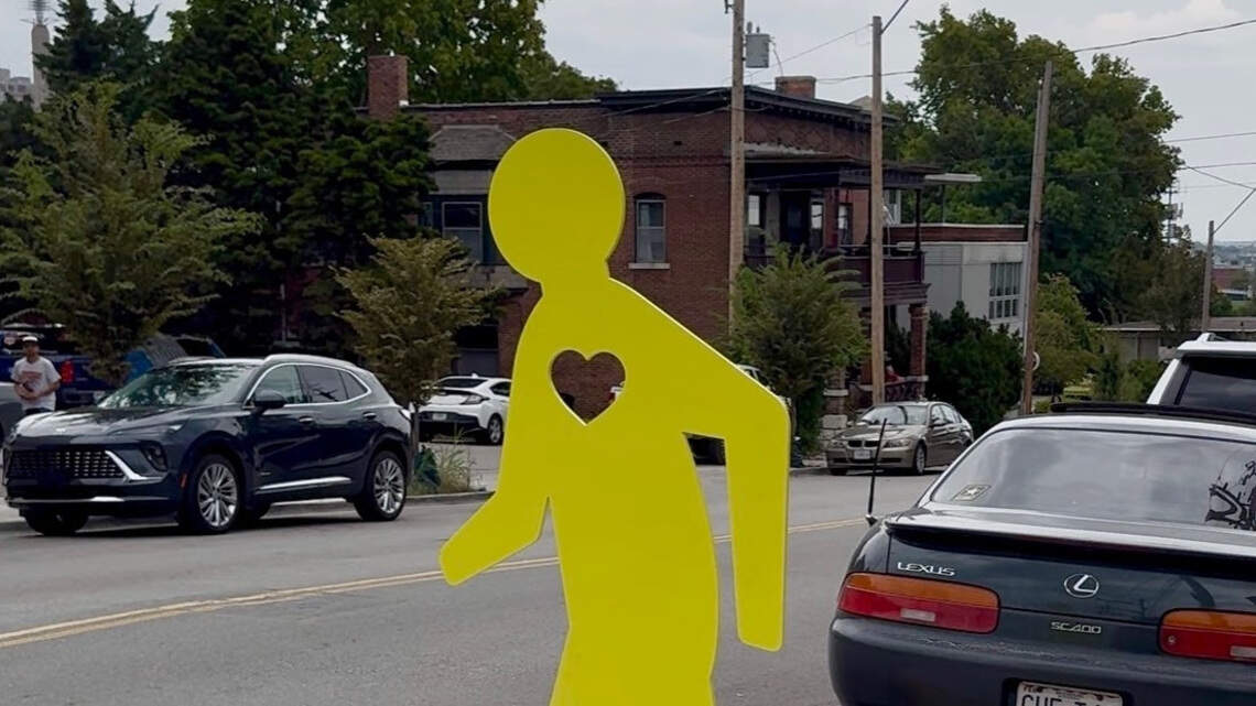 Meet Mr. Walker: New life-size sculptures aim to make KC crosswalks safer