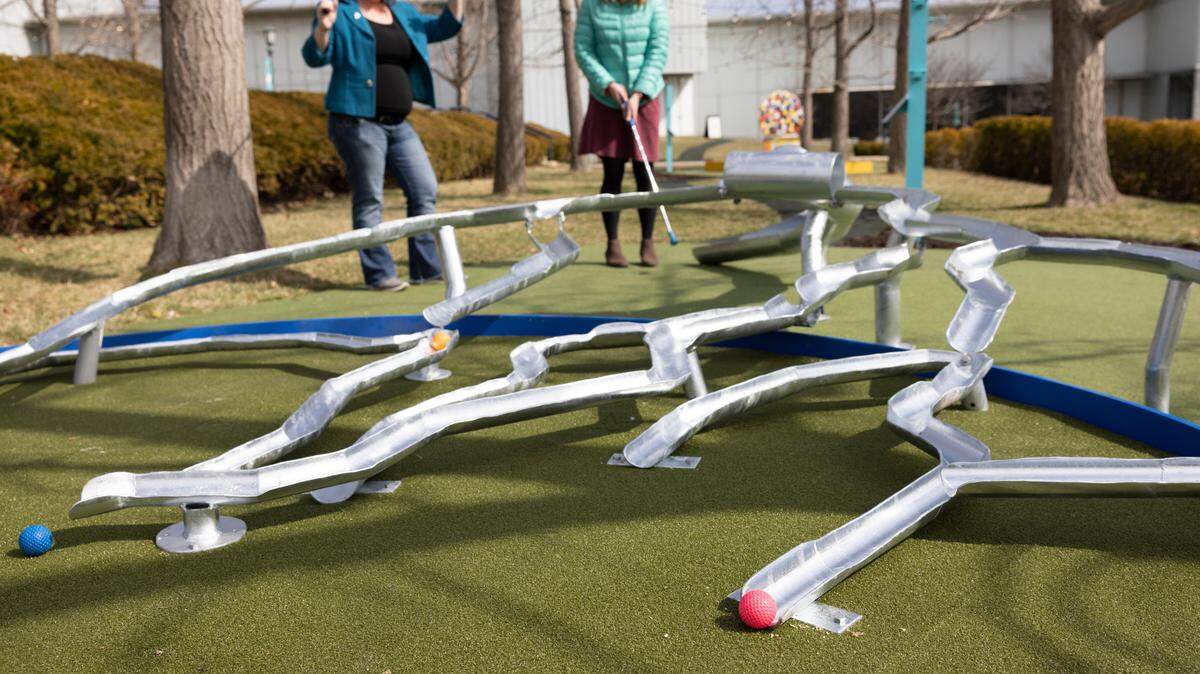 “Branch Out” is the new golf hole makng its debut Friday at the Nelson-Atkins Museum of Art’s Art Course.