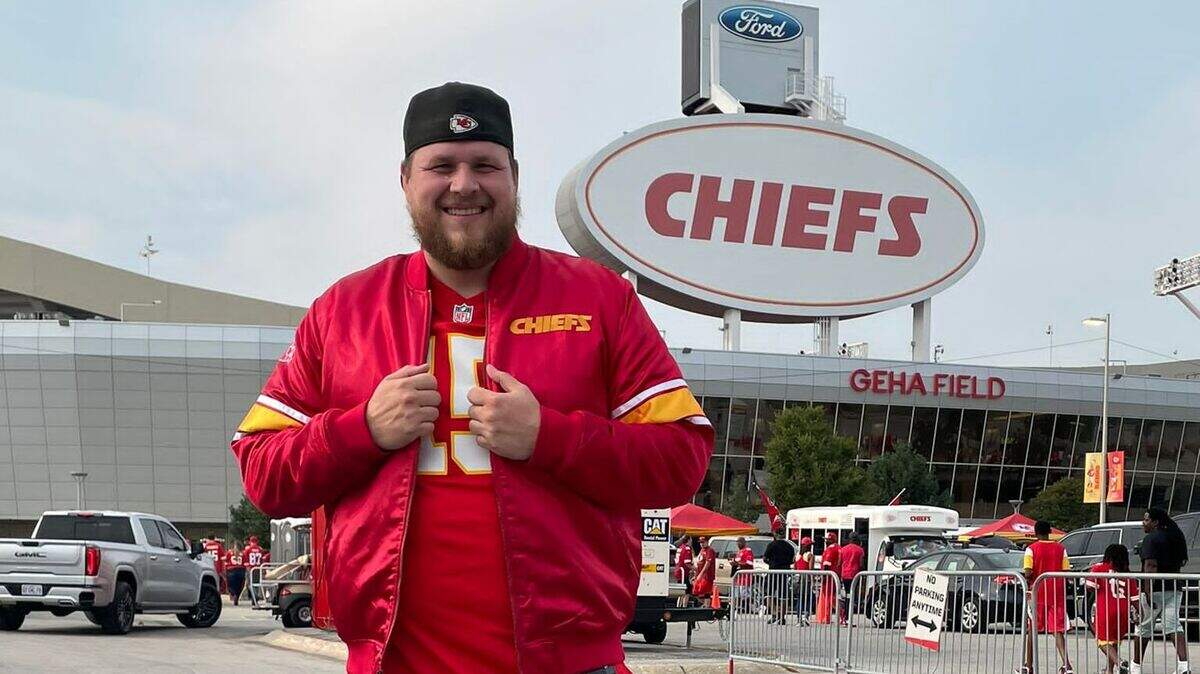 As a German exchange student in Wichita more than 20 years ago, Daniel Jensen swooned over the Chiefs and came to make them a cause in his life.