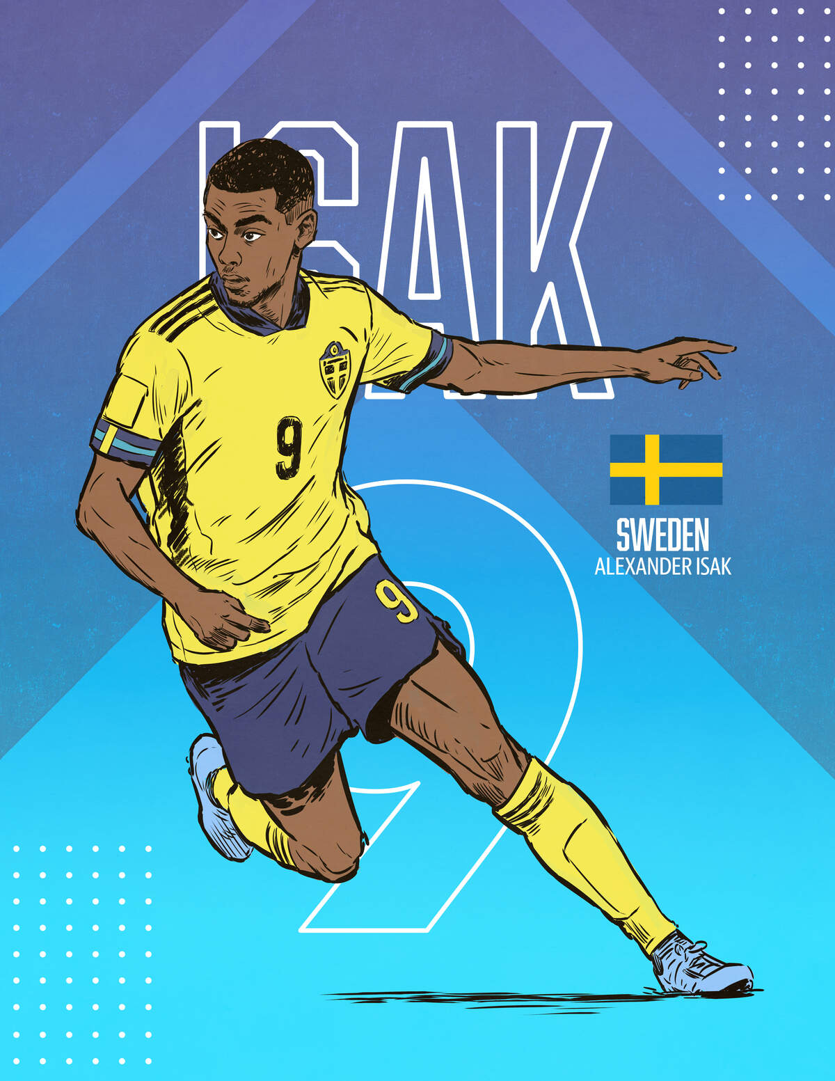 Sweden forward Alexander Isak