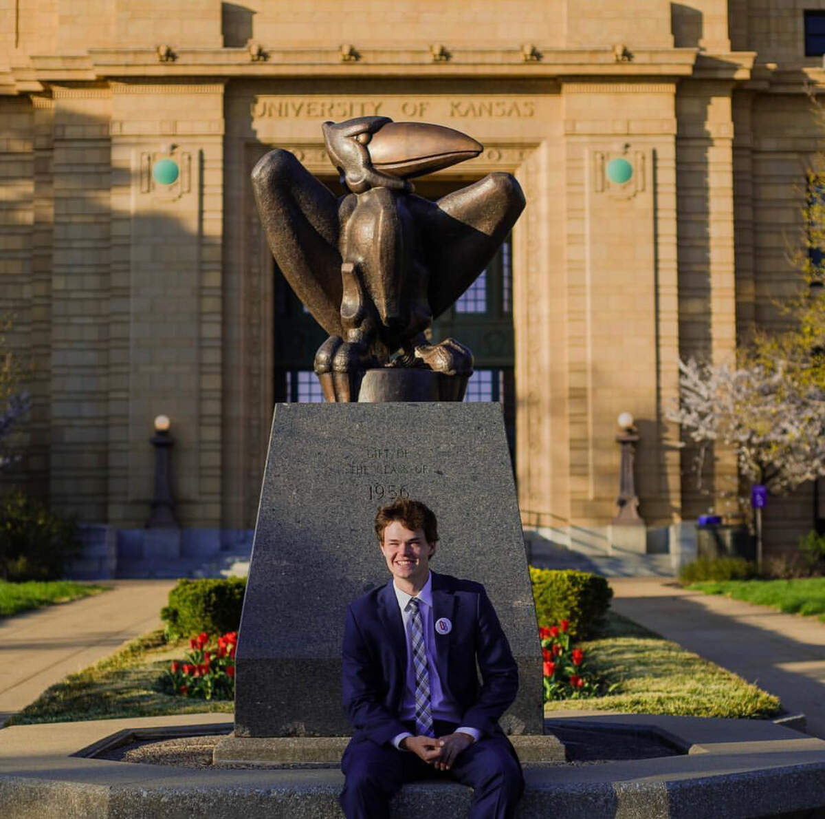 KU senior Seth Wingerter