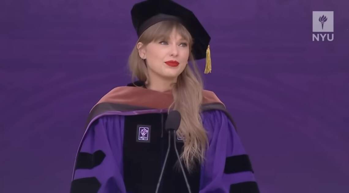green emerald velvet dress Taylor Swift Graduation Crown  Festive Gal