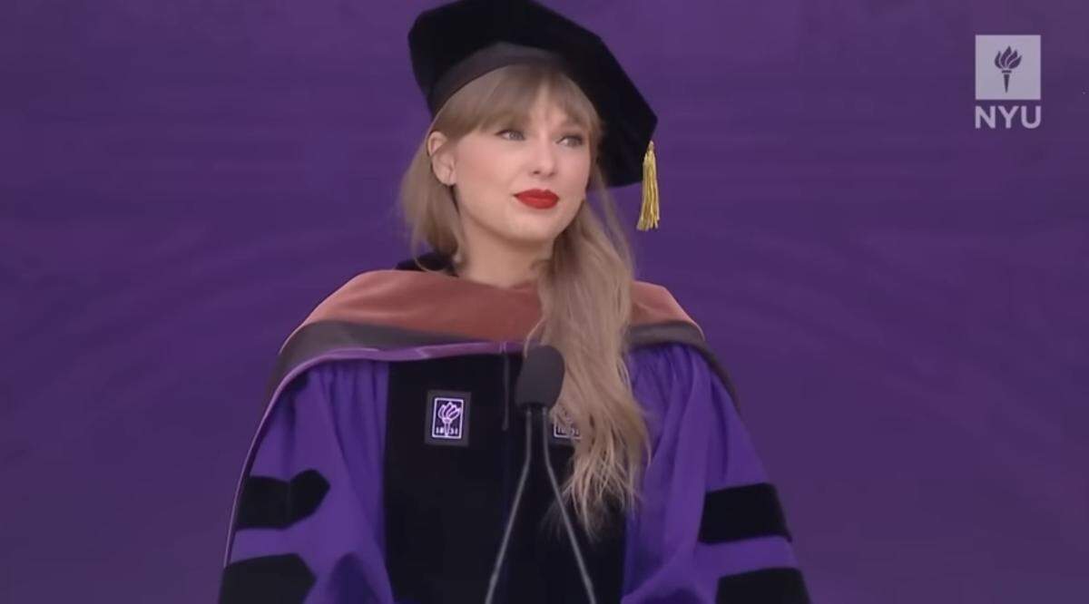 Swift at NYU in 2022.