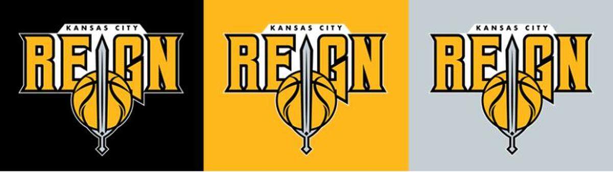 The proposed global logo for the Kansas City Reign basketball team.