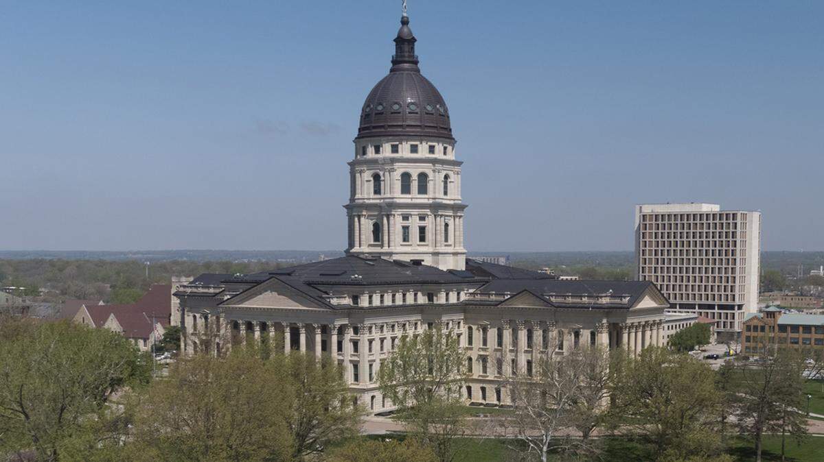 The Kansas State Capitol in Topeka