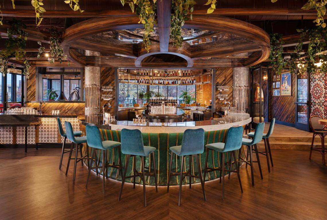 A bar in the Puttery in North Carolina.