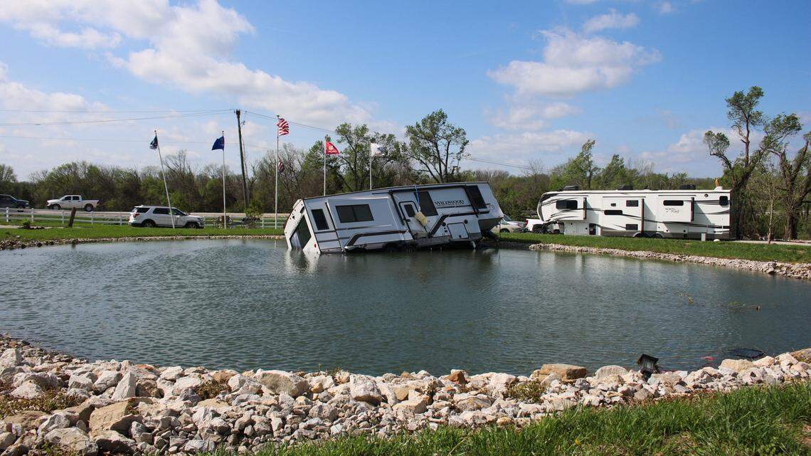 Tornado ripped through RV park, leveled homes in Kansas town: ‘All hell broke loose’