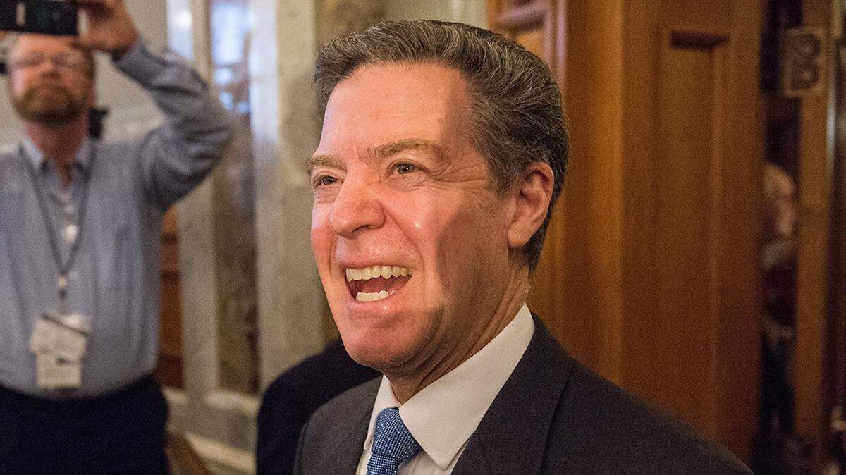 Former Gov. Sam Brownback took money from education to fill holes in the budget dug by his tax cuts.