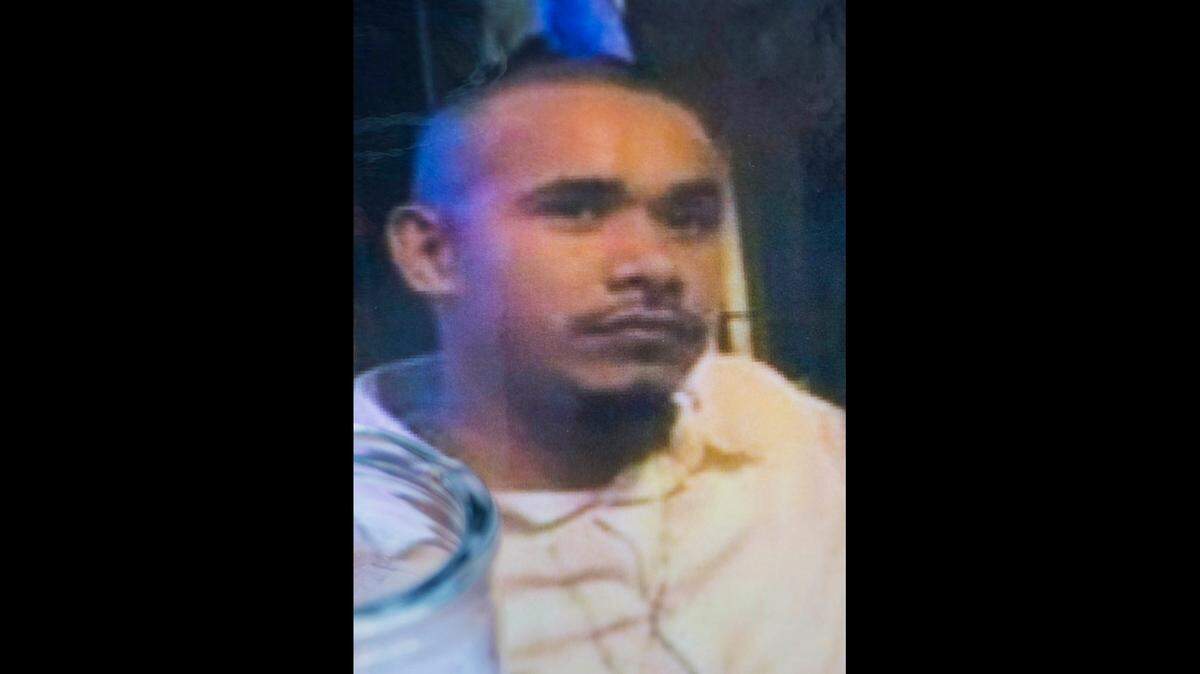 Alfredo Calderon Jr. is pictured in a photo displayed at a vigil for victims of a mass shooting in Kansas City, Kansas.