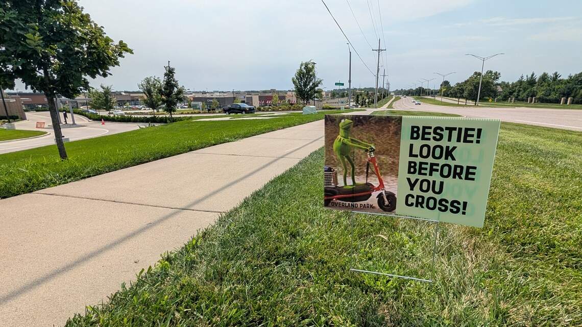Be safe, bestie: Overland Park’s new signs aim to be ‘engaging for the tweens’
