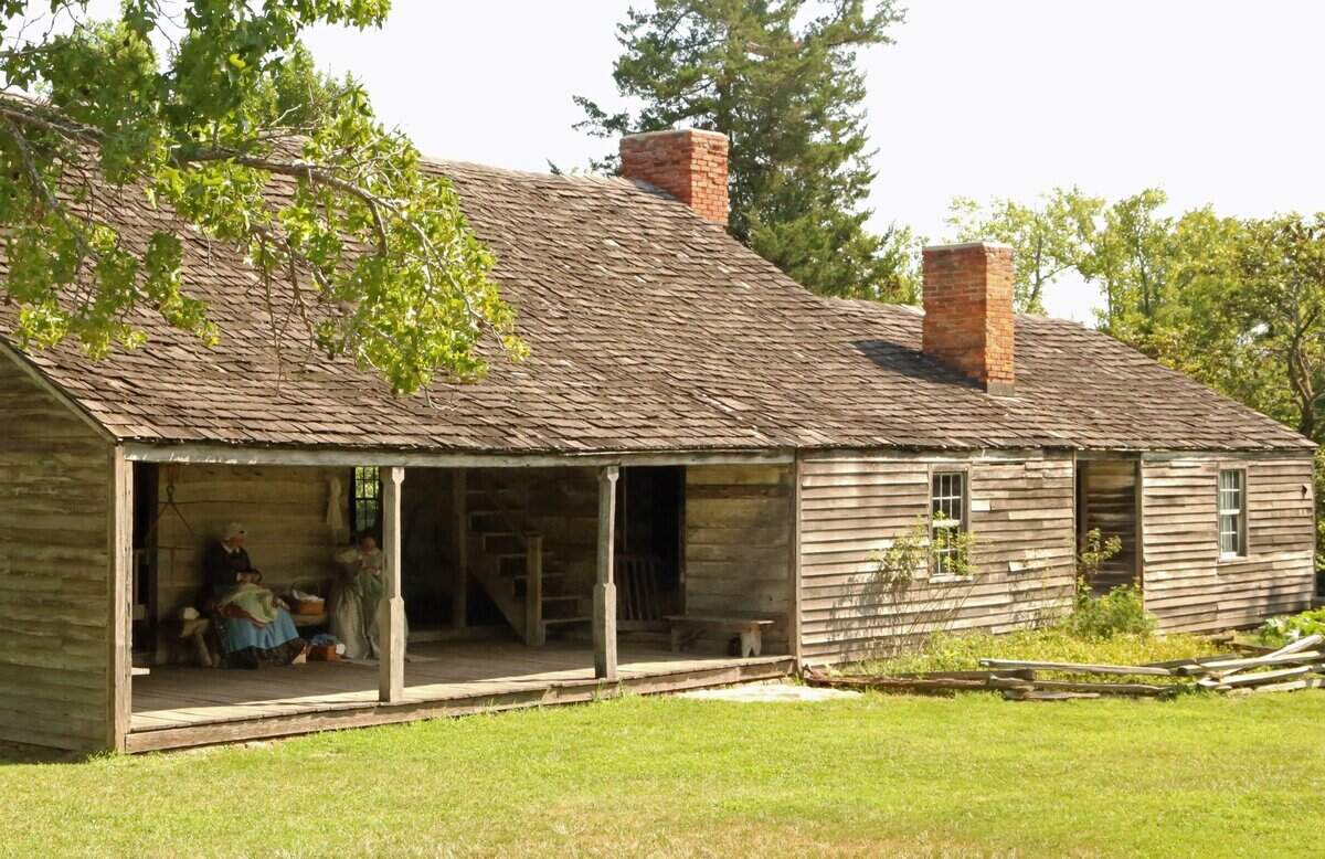 This 1820s tavern is part of Missouri Town 1855, which is open Wednesday-Sunday.