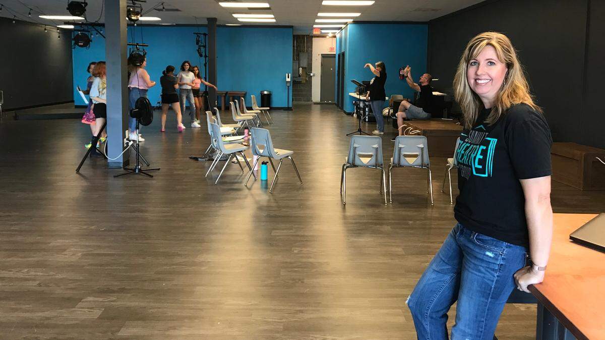 Summit Theatre Group opened its new studio spot in Lee’s Summit last May. It allows a variety of classes, workshops, rehearsals and performances to be held. “I am so overwhelmed and proud and amazed that in the midst of a pandemic, when everything was about what we weren’t allowed to do, we figured out how to do,” said Becca Stabno, president of the nonprofit organization, pictured.