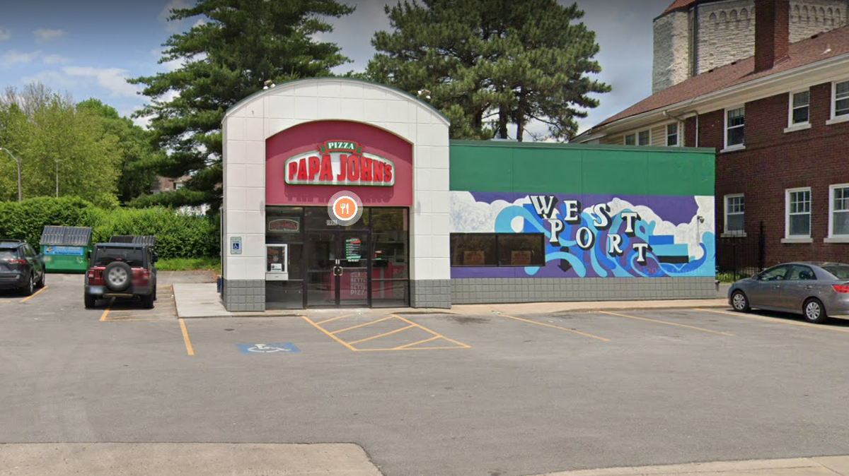 A driver died Thursday morning after losing control of their vehicle and crashing into a metal pole in the parking lot of a Papa John’s in the 1300 block of Westpot Road, police said. This Google Maps Street View image shows the area in June 2021.