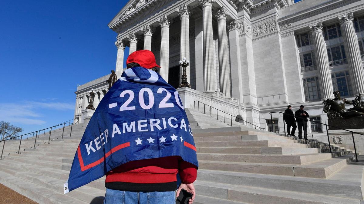Some Missouri Republican candidates are suggesting President Joe Biden should be kept off 2024 ballots if former President Donald Trump is disqualified.