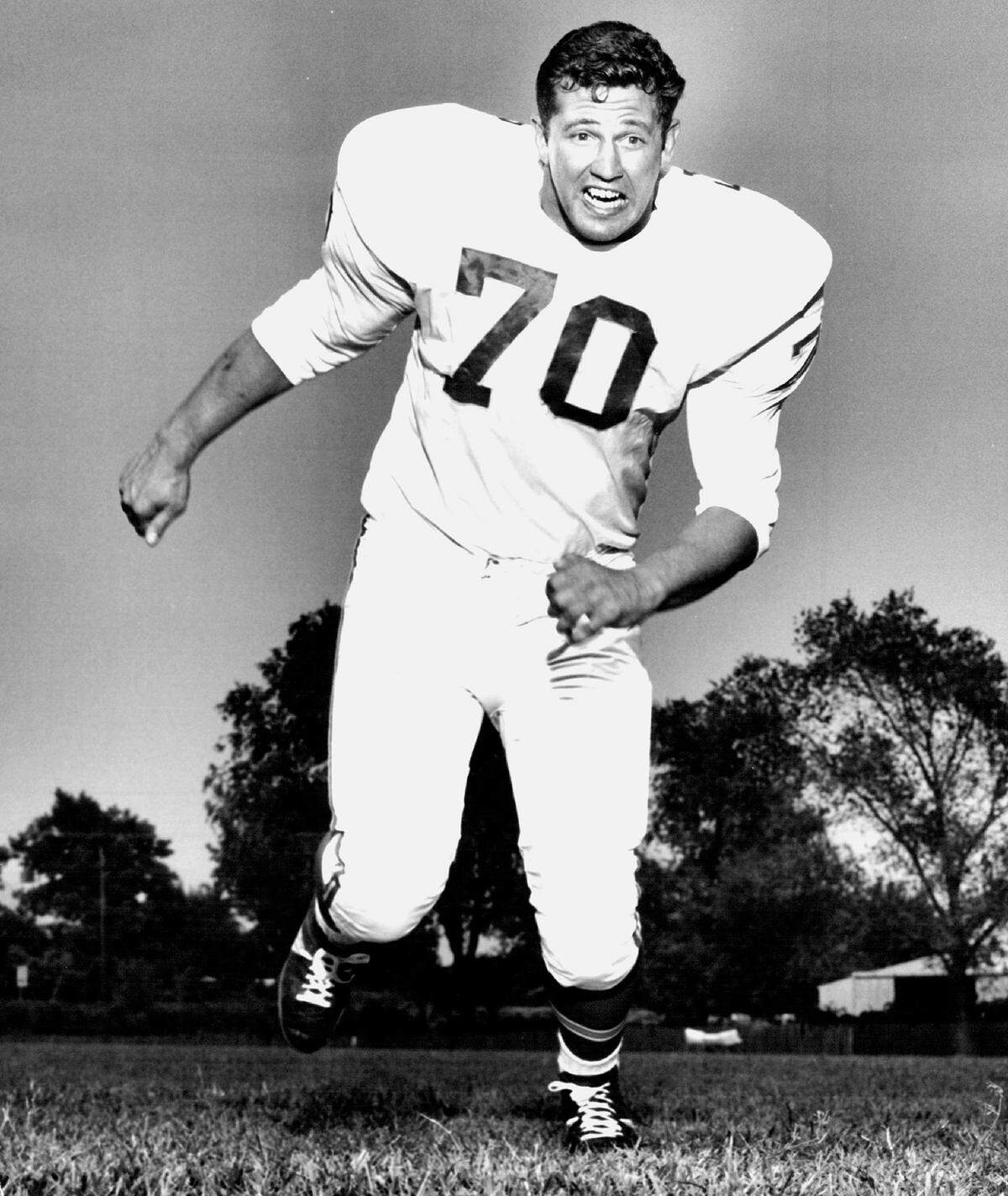 Defensive tackle Curt Farrier, Kansas City Chiefs, 1963–1965