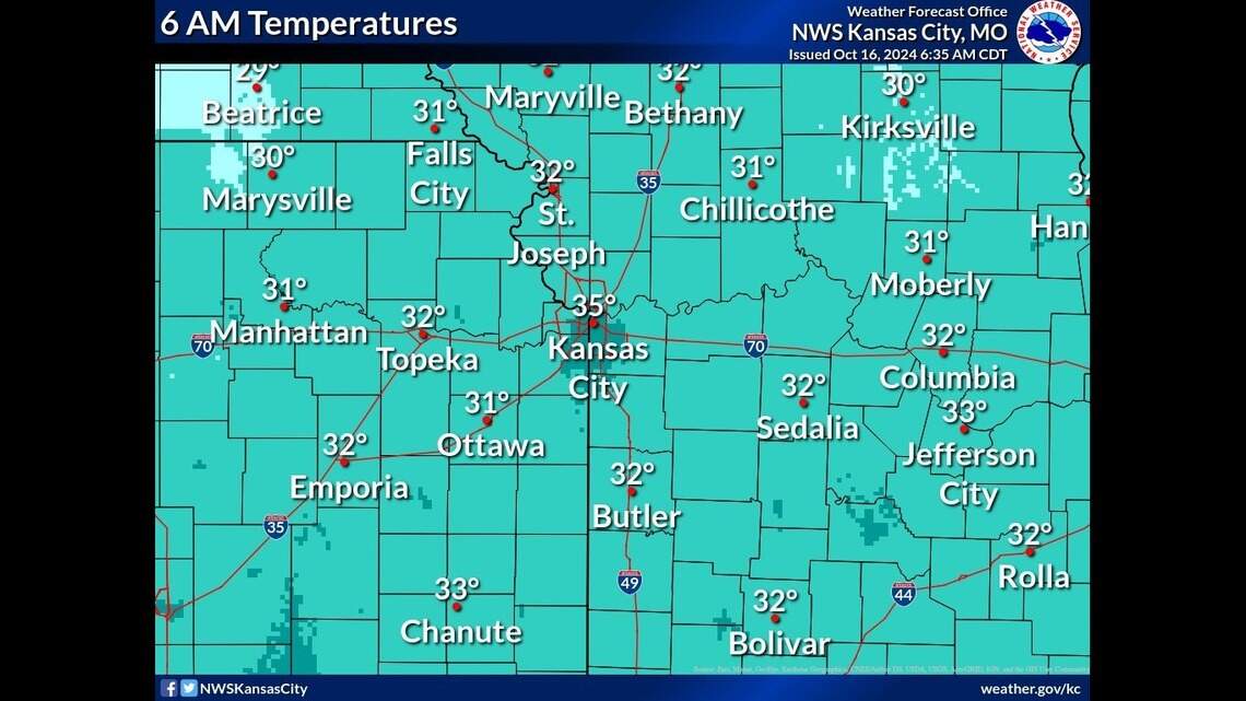 Cold fall weather brings frost across Kansas City metro | Kansas City Star