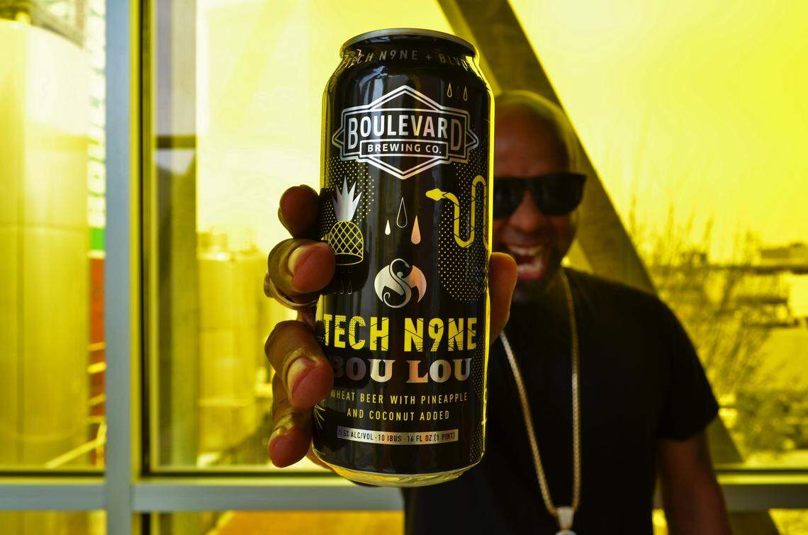 Bou Lou, was a new limited release from Boulevard Brewing inspired by Tech N9ne’s “Caribou Lou,” made its debut at Boulevardia in 2018. The Kansas City rapper is headlining this year’s music festival this Saturday