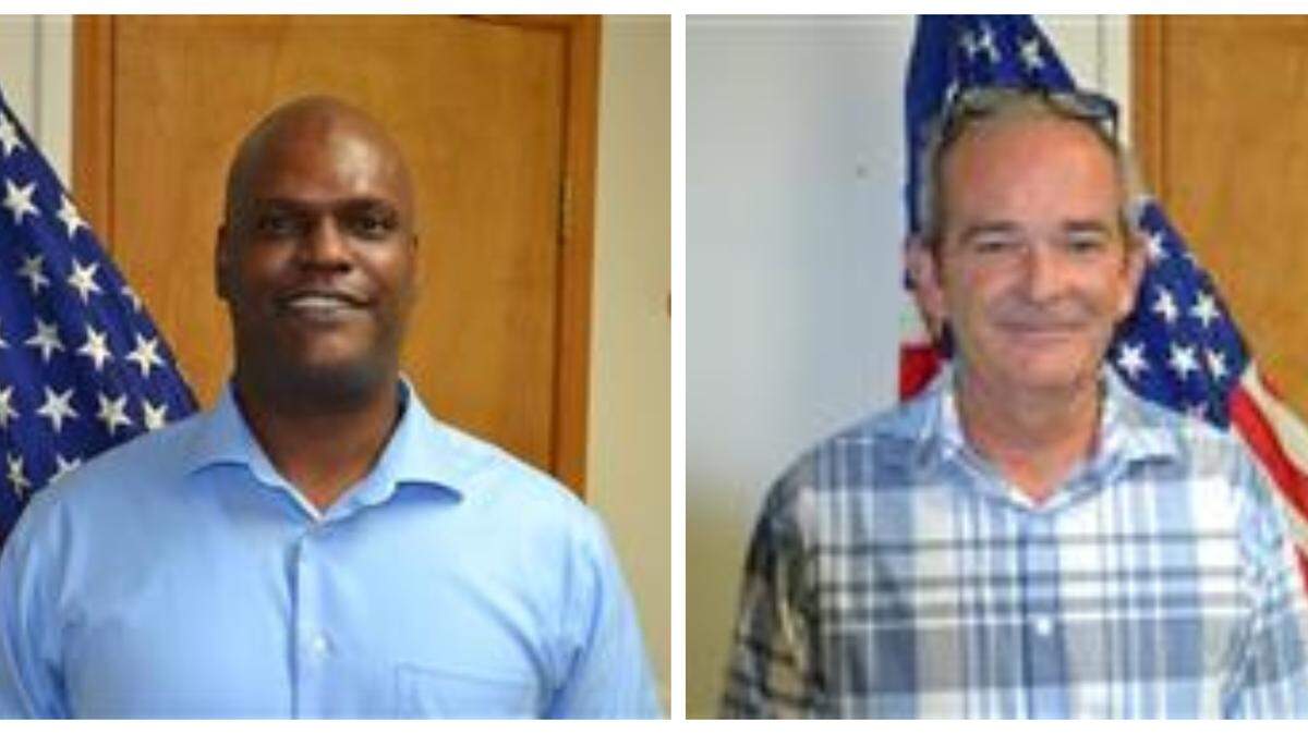Greenwood Mayor Levi Weaver (left) has been sued by Alderman Marvin Megee, who was mayor before Weaver.