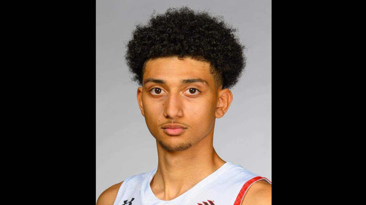 New Kansas Jayhawks basketball walk-on Christopher Carter, seen here in his California State University Northridge Athletics profile photo.