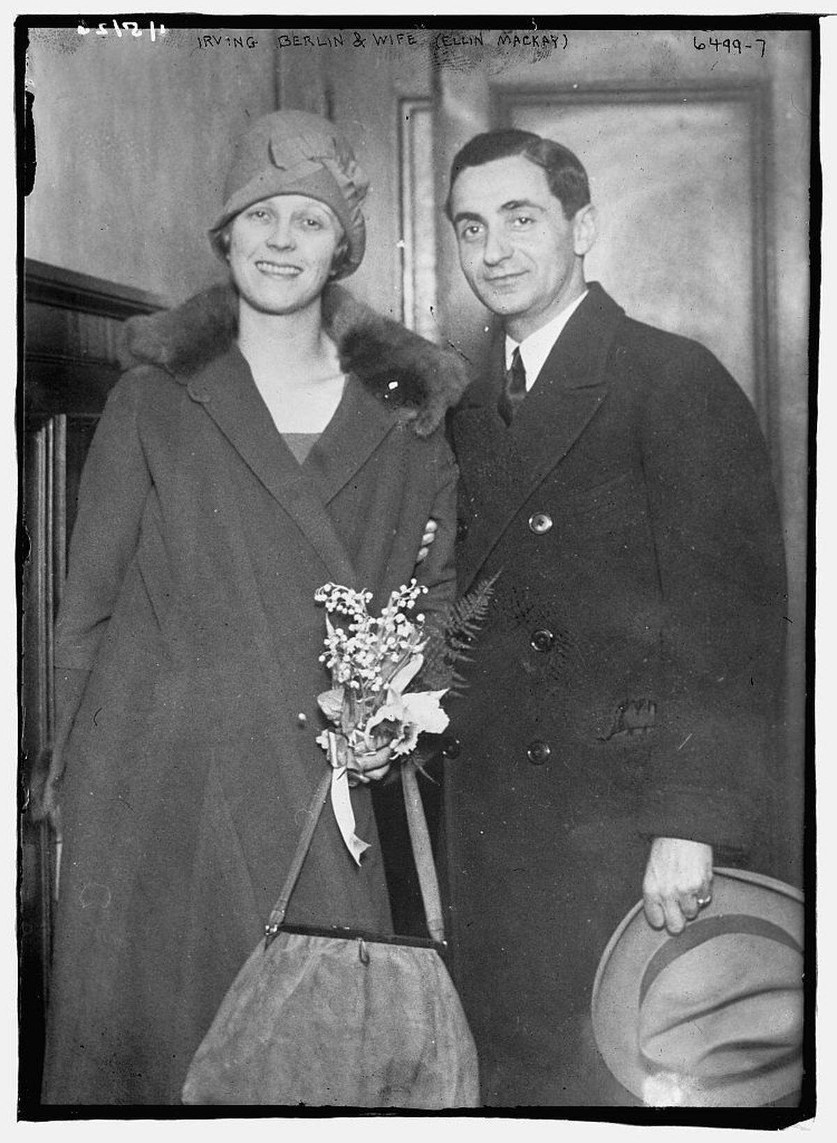 Happily married Ellin and Irving Berlin, circa 1930s.