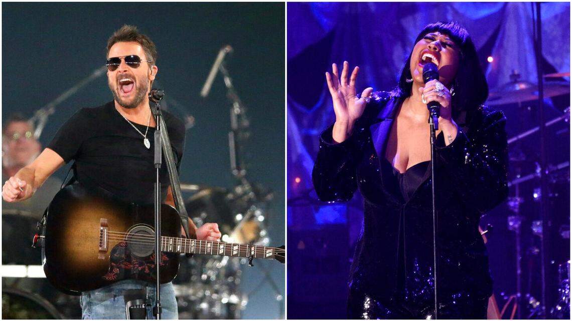 Eric Church and Jazmine Sullivan will perform the national anthem before Sunday’s Super Bowl in Tampa, Florida.