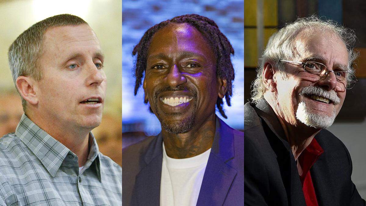 Floyd Bledsoe, Lamonte McIntyre and Olin “Pete” Coones were all exonerated after being wrongfully convicted of murders that would be eligible for Kansas’ death penalty under current law.